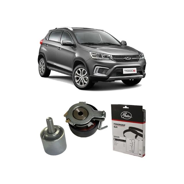 Kit Correia Dentada Tiggo 2 1.5 16v 2018 2019 2020 2021 2022
