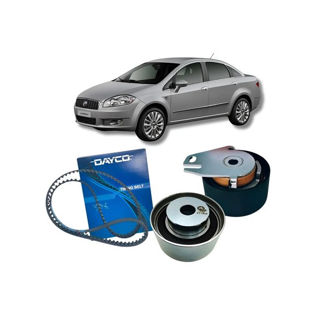 Kit Correia Dentada Tensor Fiat Linea 1.9 16v 2009 2010 2011